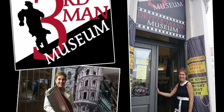 Cornelia Mayer Zitherspielerin in Wien - "3. Mann"-Konzert im 3rd Man Museum