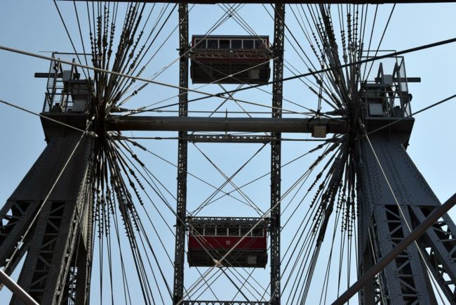 Cornelia Mayer Zitherspielerin in Wien - Riesenrad